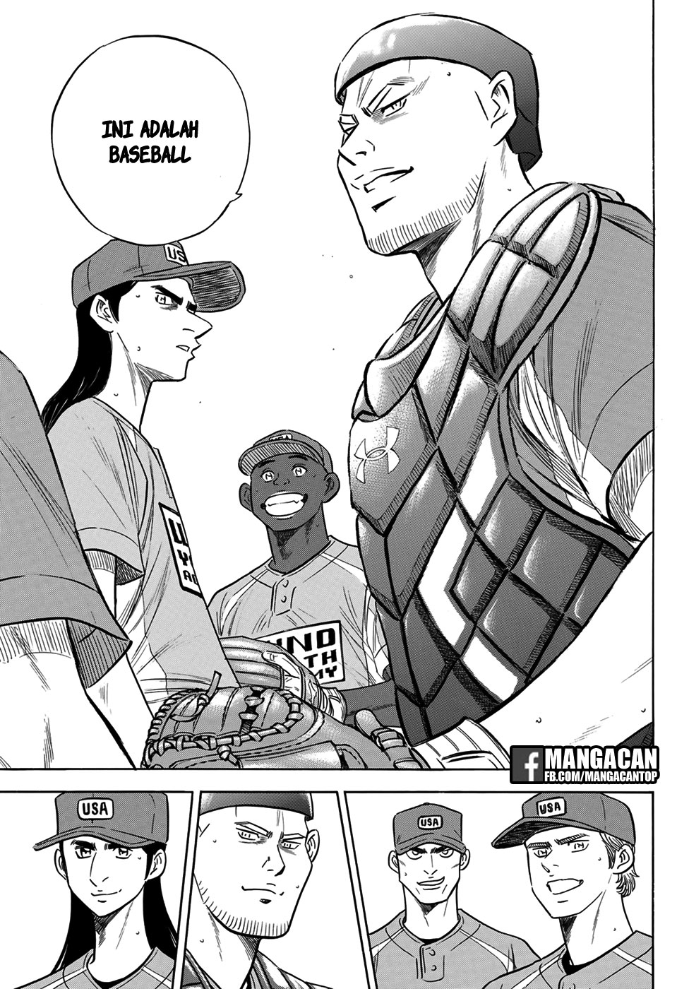 Diamond no Ace Act 2 — Chapter 114, halaman 8