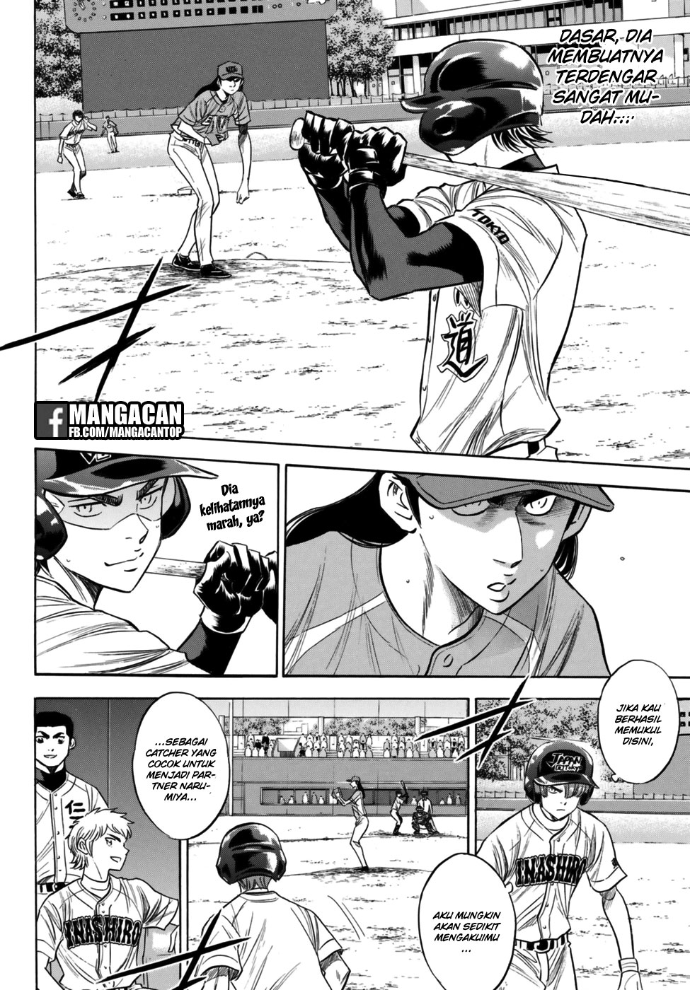 Diamond no Ace Act 2 — Chapter 113, halaman 14