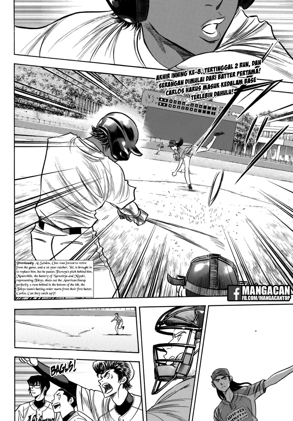 Diamond no Ace Act 2 — Chapter 113, halaman 2