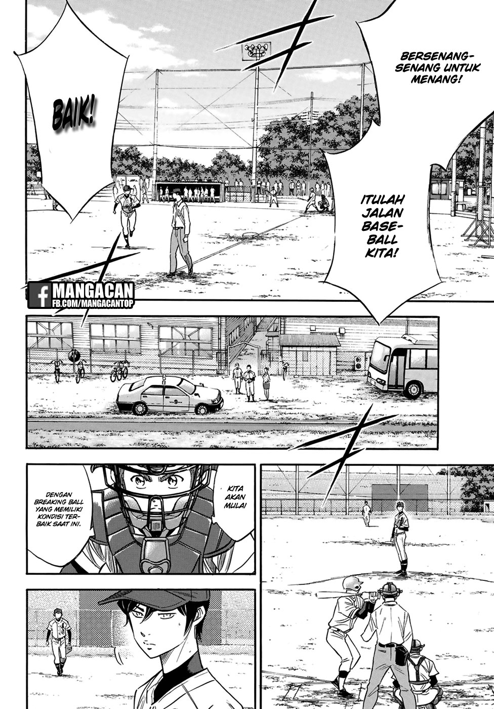 Diamond no Ace Act 2 — Chapter 111, halaman 12