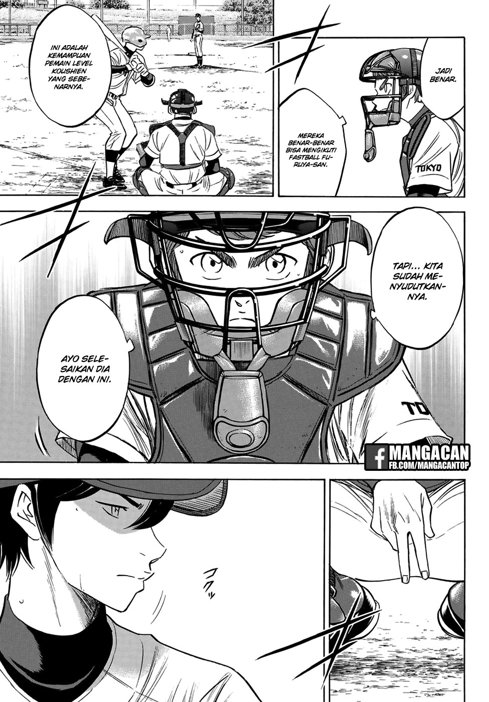 Diamond no Ace Act 2 — Chapter 111, halaman 15