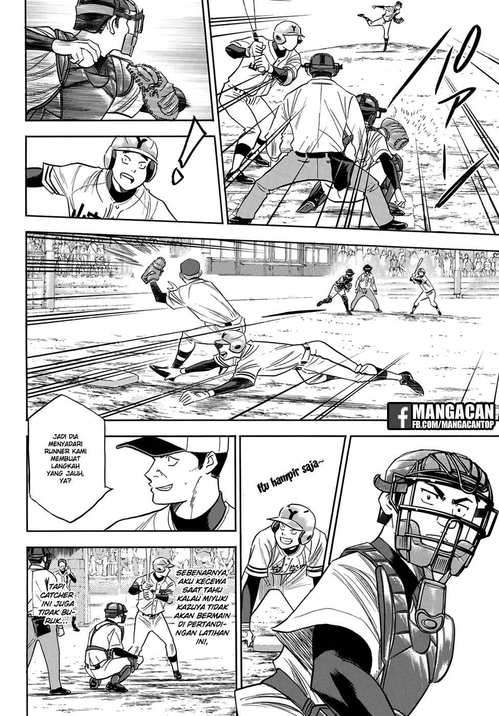 Diamond no Ace Act 2 — Chapter 110, halaman 10