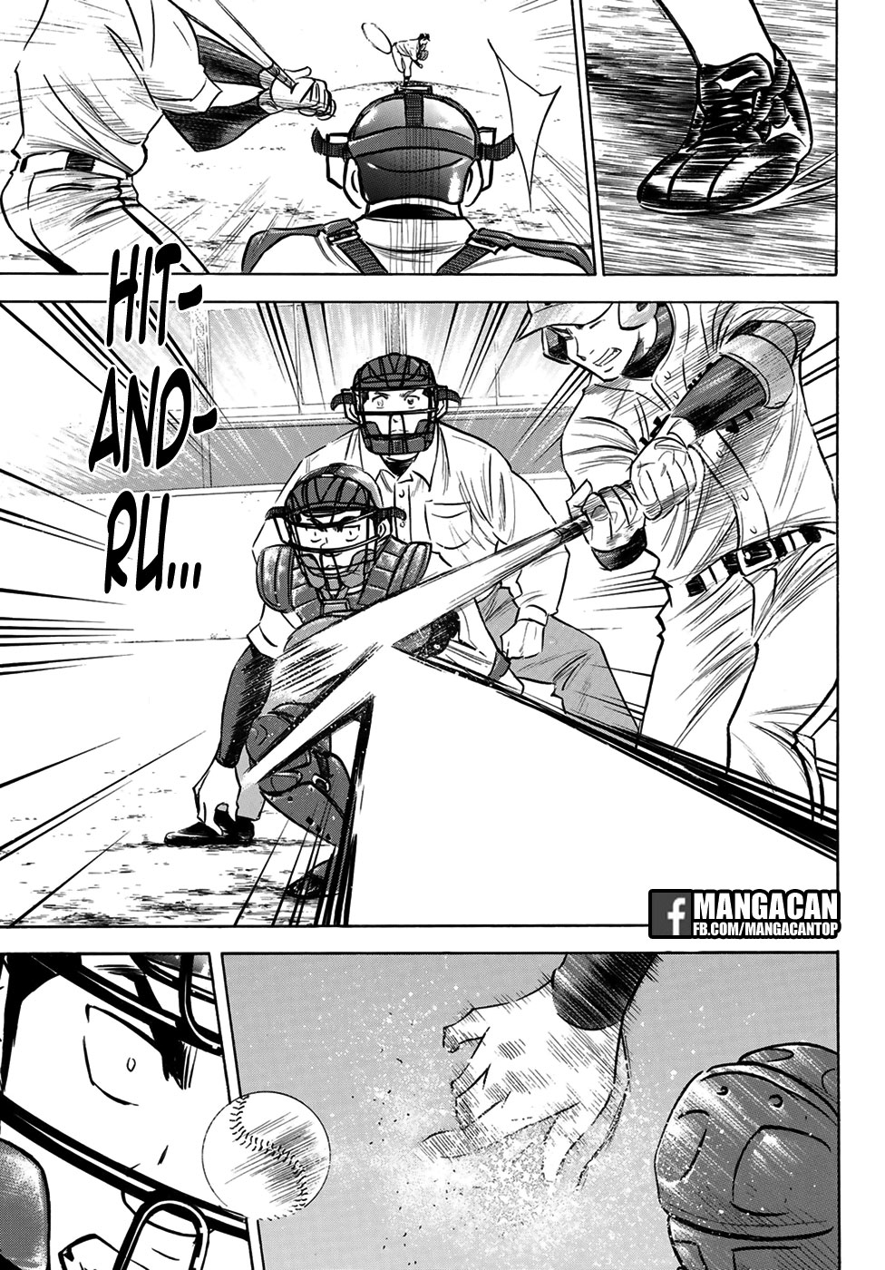Diamond no Ace Act 2 — Chapter 110, halaman 19