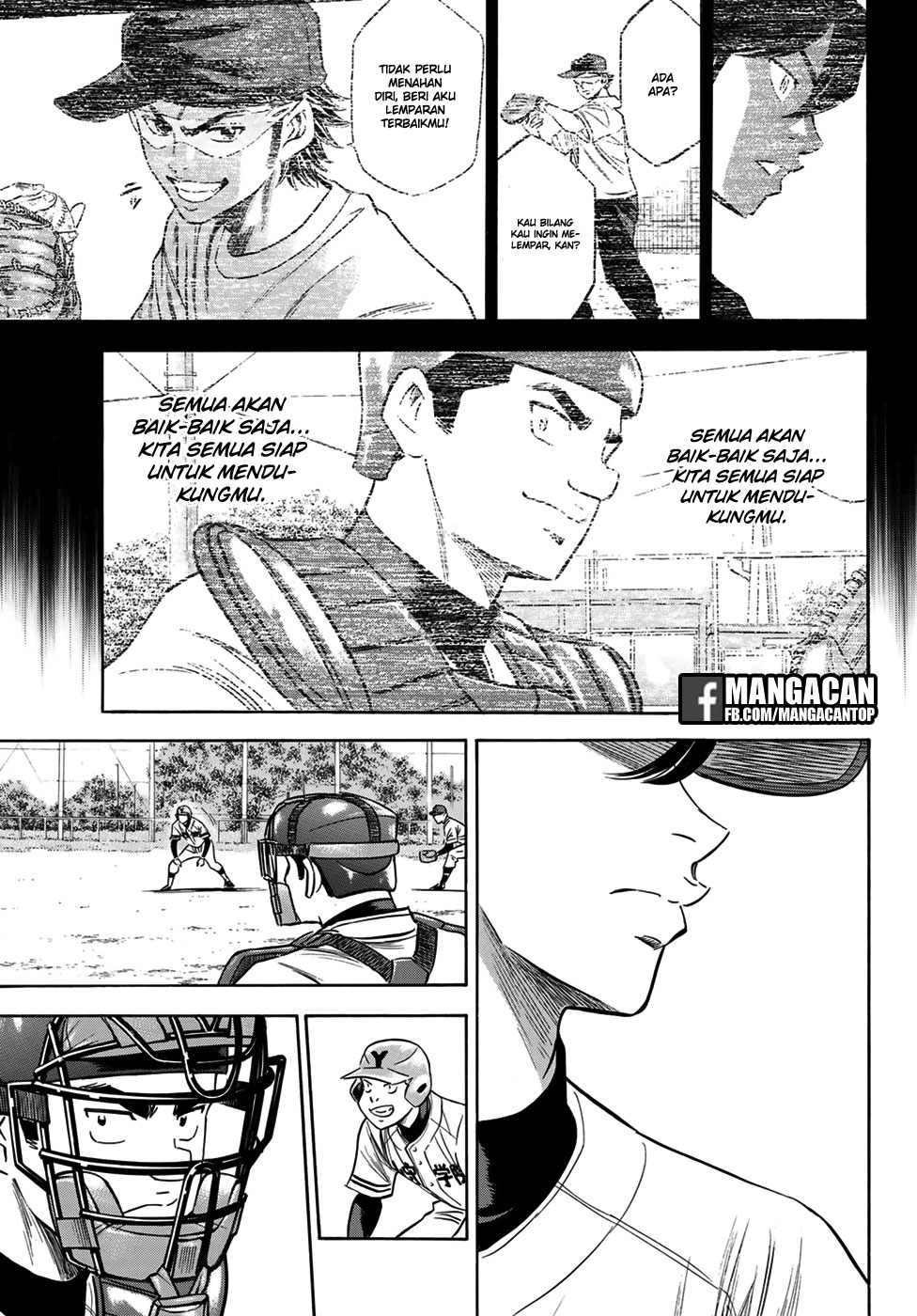 Diamond no Ace Act 2 — Chapter 110, halaman 9