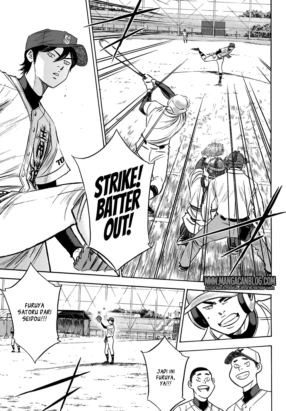 Diamond no Ace Act 2 — Chapter 108, halaman 15