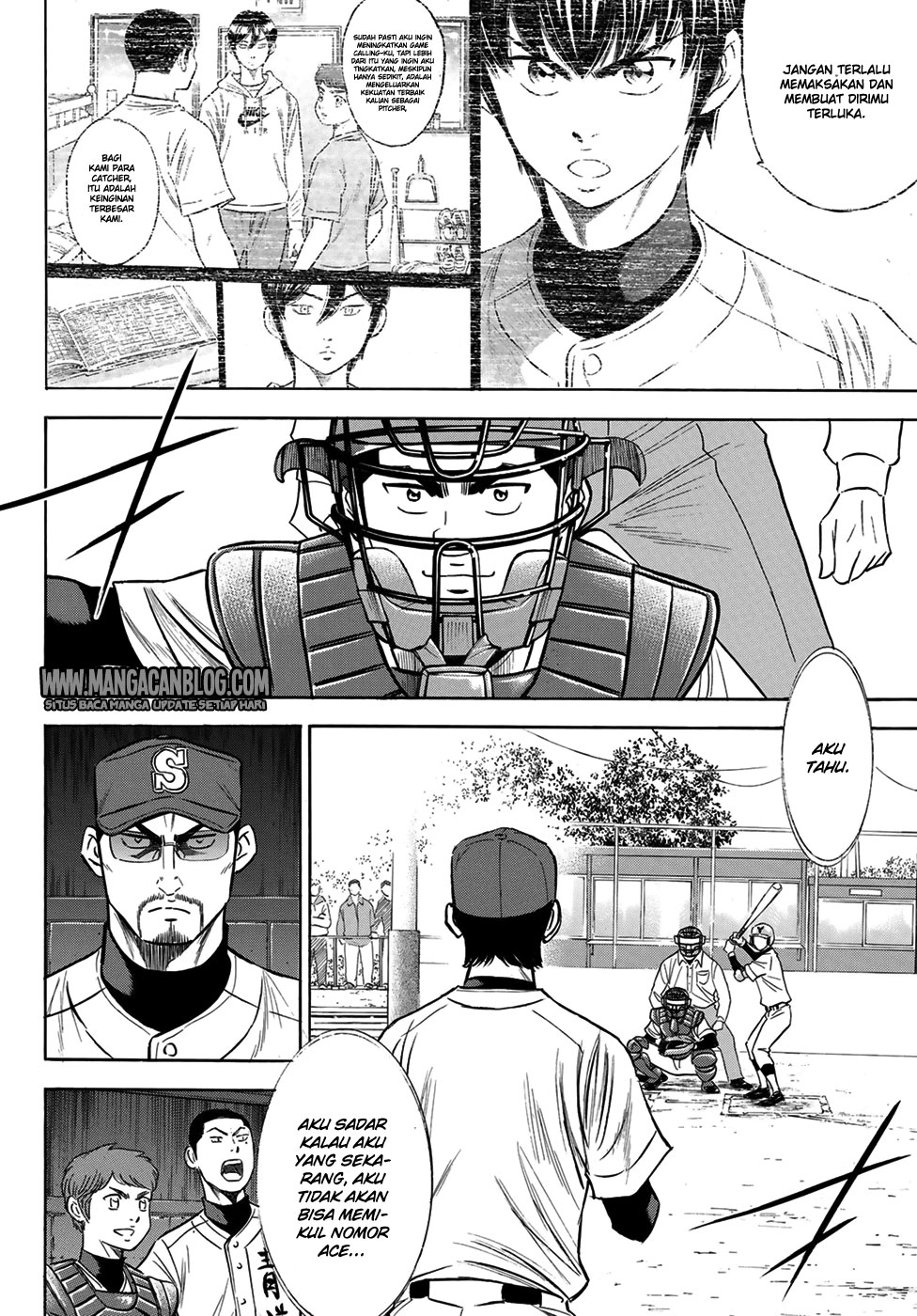 Diamond no Ace Act 2 — Chapter 108, halaman 18