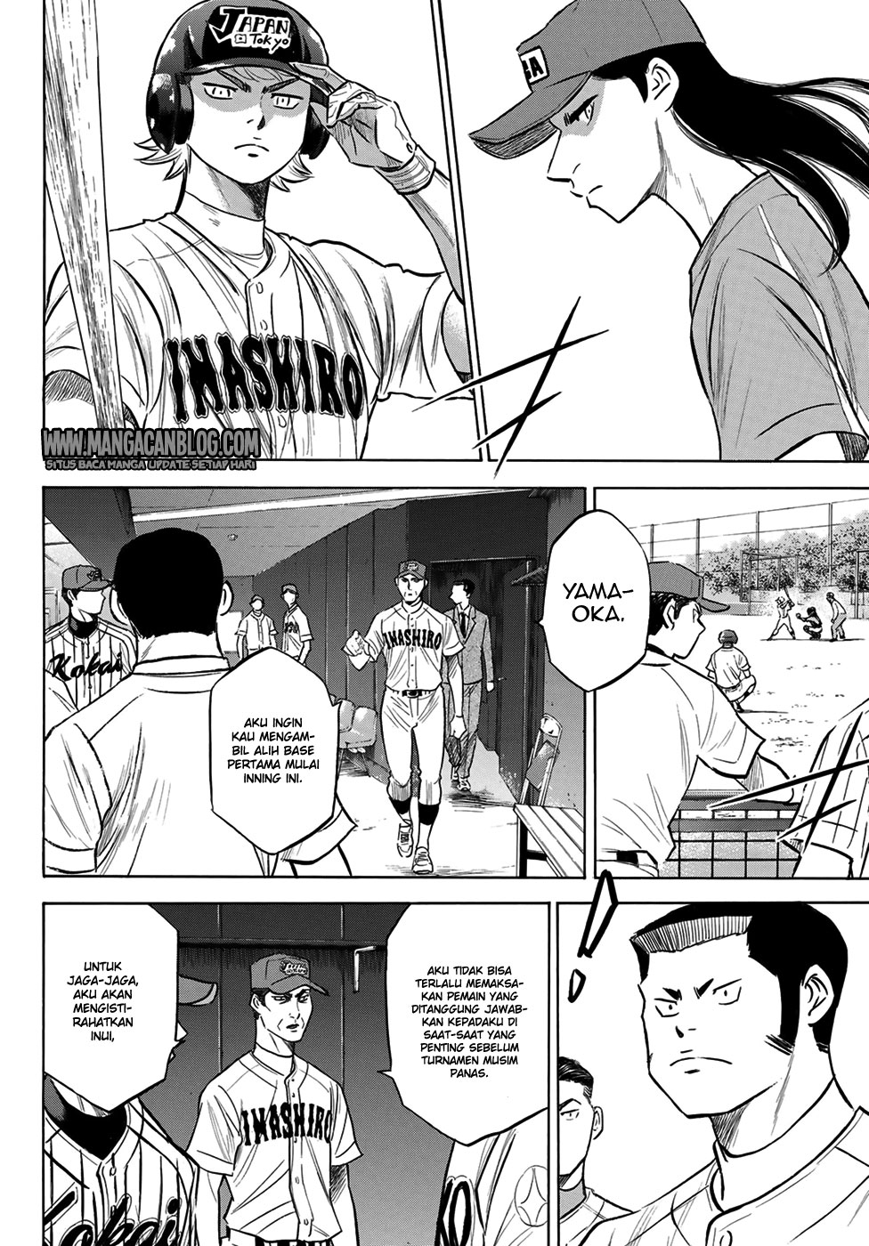 Diamond no Ace Act 2 — Chapter 108, halaman 4