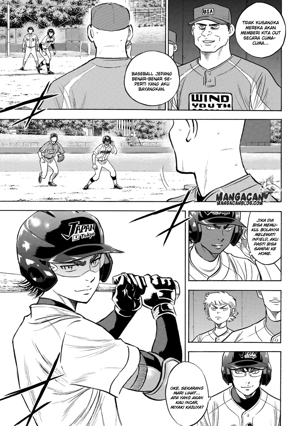 Diamond no Ace Act 2 — Chapter 104, halaman 7