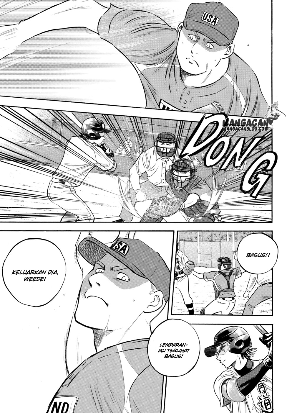 Diamond no Ace Act 2 — Chapter 104, halaman 9