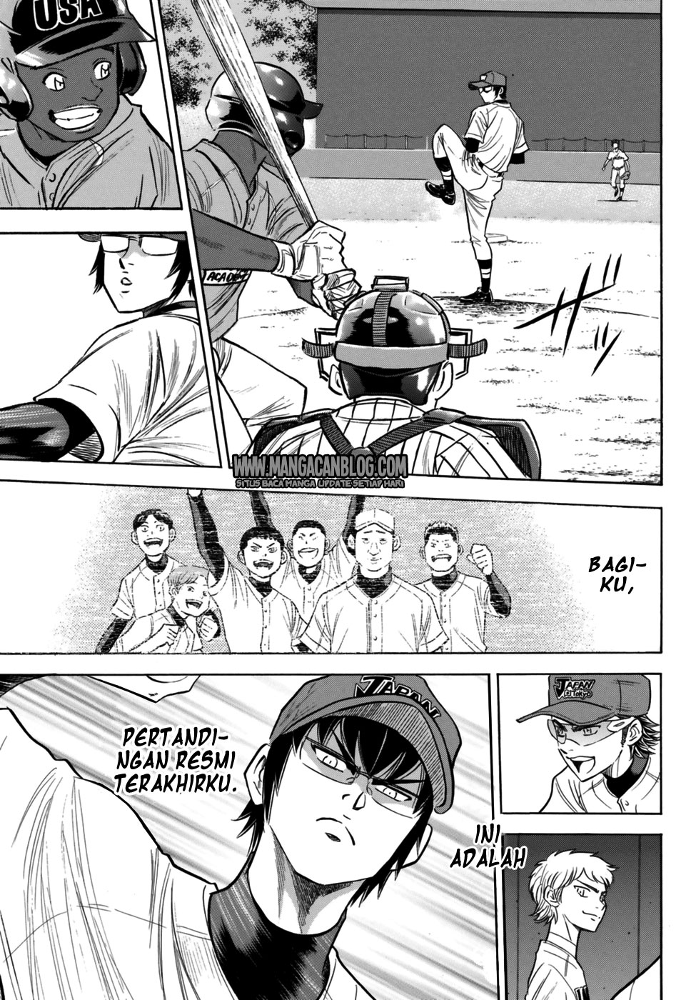 Diamond no Ace Act 2 — Chapter 102, halaman 18