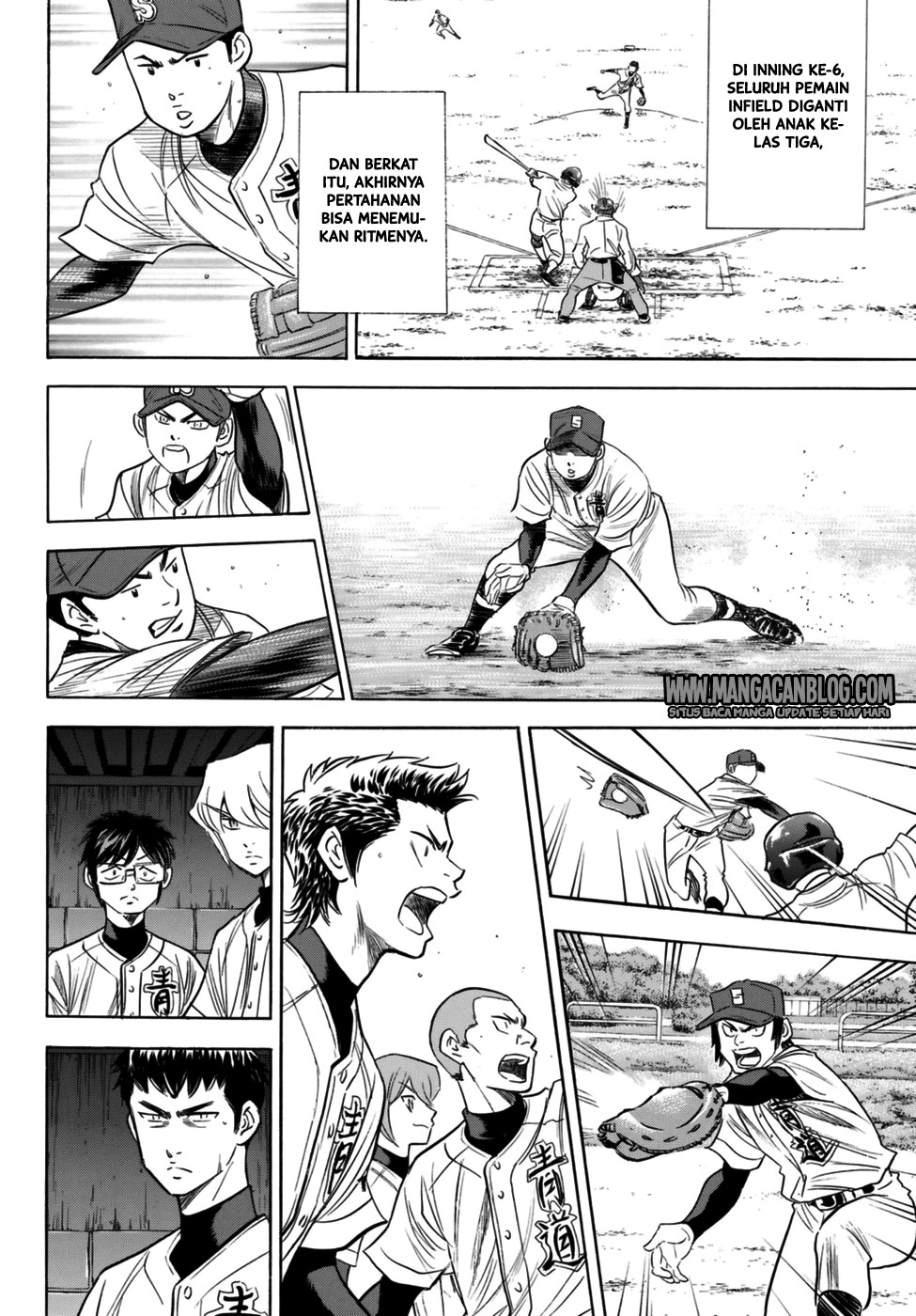 Diamond no Ace Act 2 — Chapter 101, halaman 16
