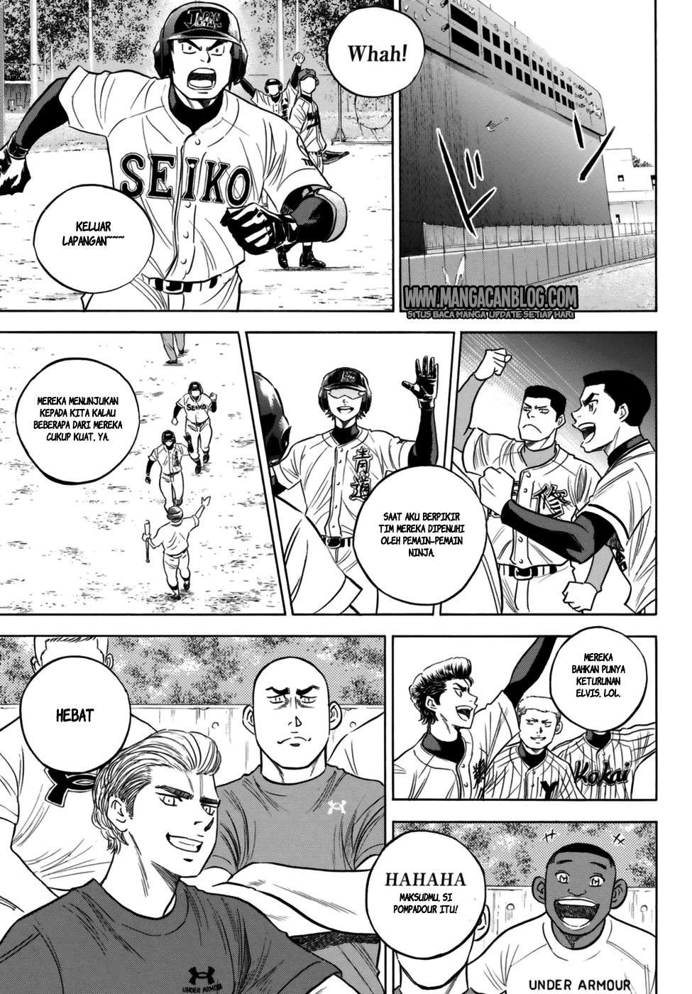 Diamond no Ace Act 2 — Chapter 101, halaman 7