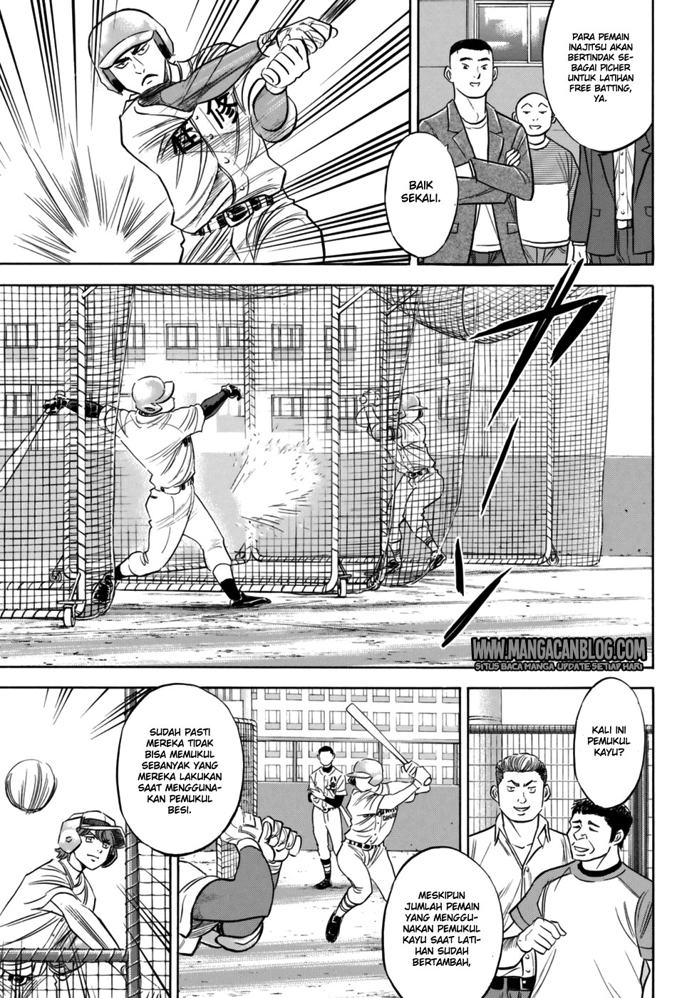 Diamond no Ace Act 2 — Chapter 99, halaman 15