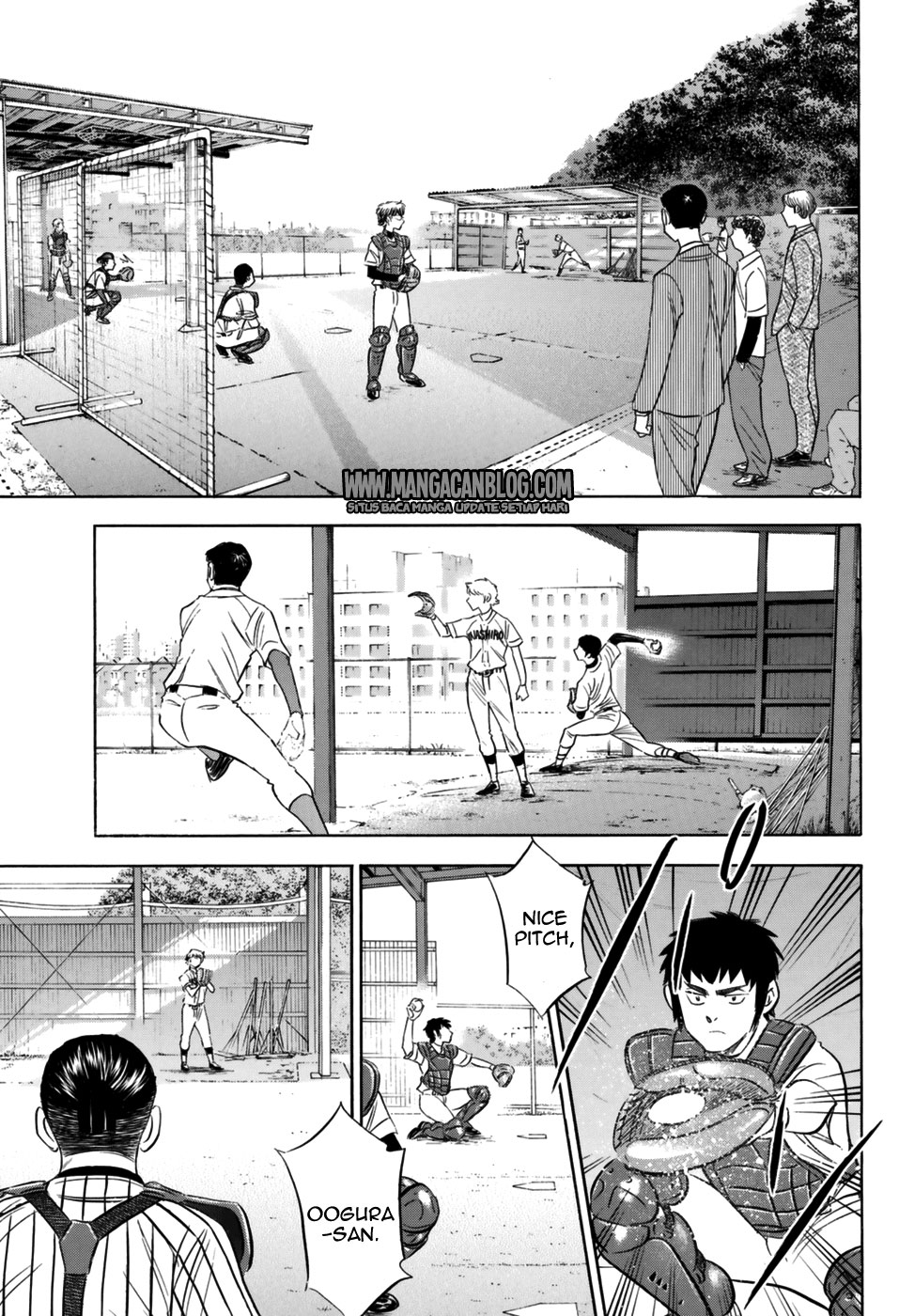 Diamond no Ace Act 2 — Chapter 99, halaman 17