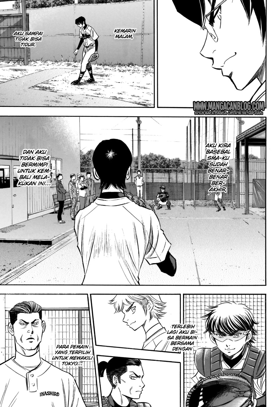 Diamond no Ace Act 2 — Chapter 99, halaman 21