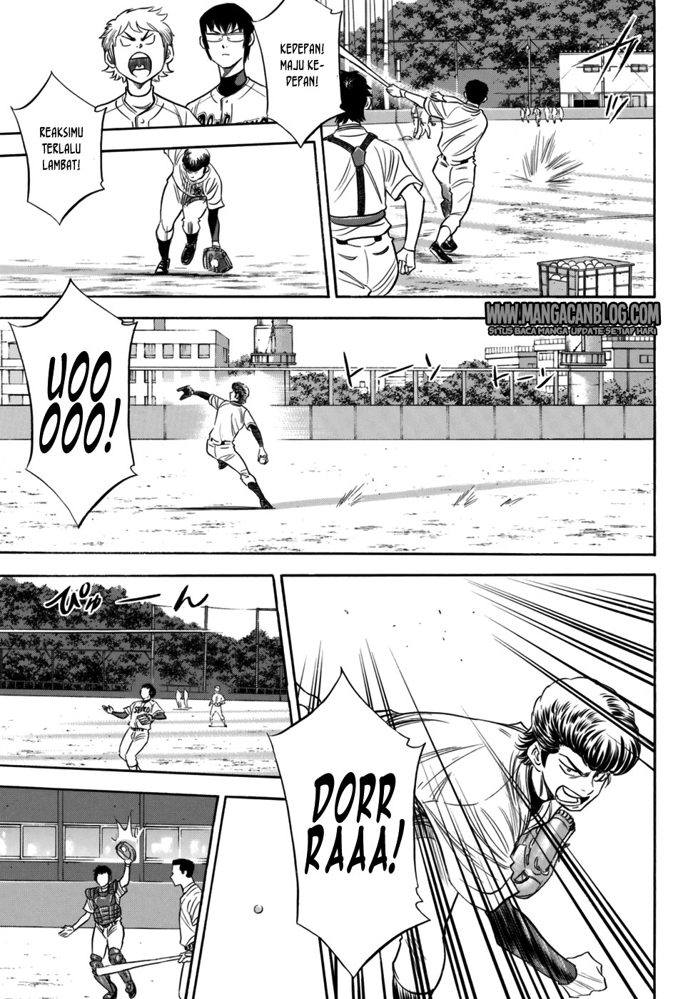 Diamond no Ace Act 2 — Chapter 99, halaman 7