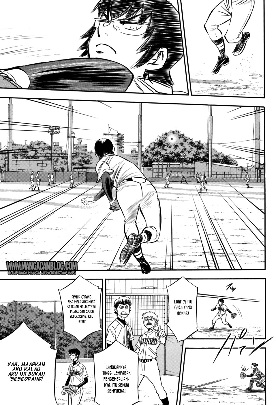 Diamond no Ace Act 2 — Chapter 99, halaman 9