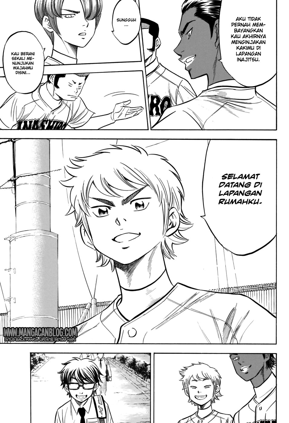 Diamond no Ace Act 2 — Chapter 98, halaman 13