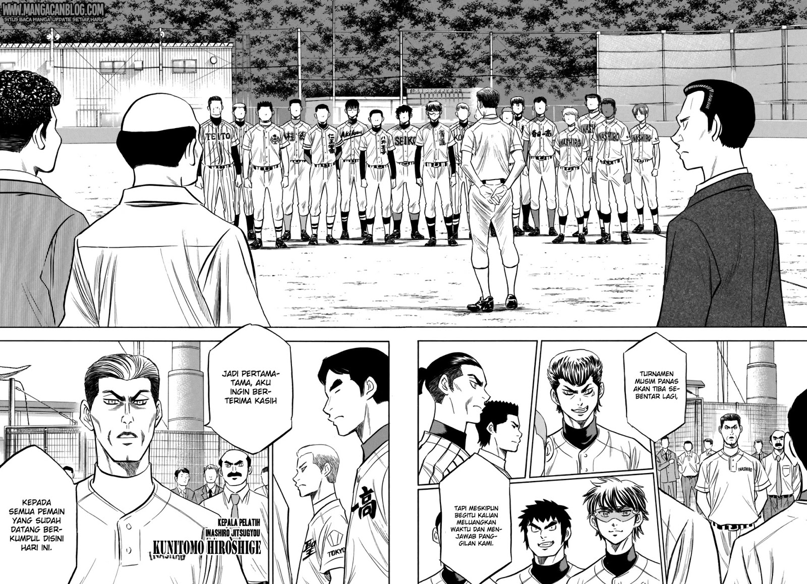Diamond no Ace Act 2 — Chapter 98, halaman 14
