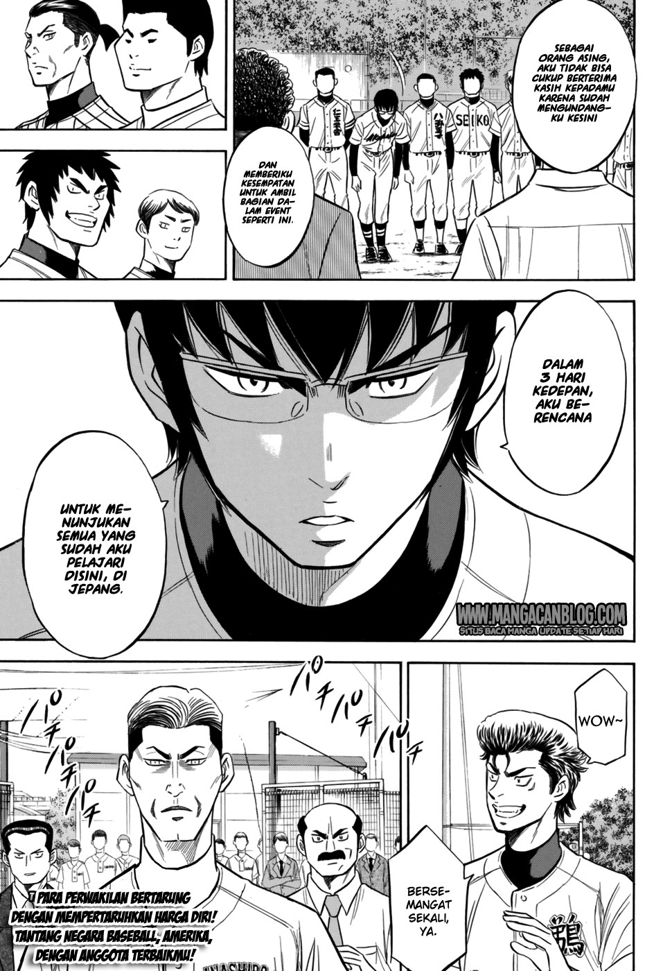Diamond no Ace Act 2 — Chapter 98, halaman 18