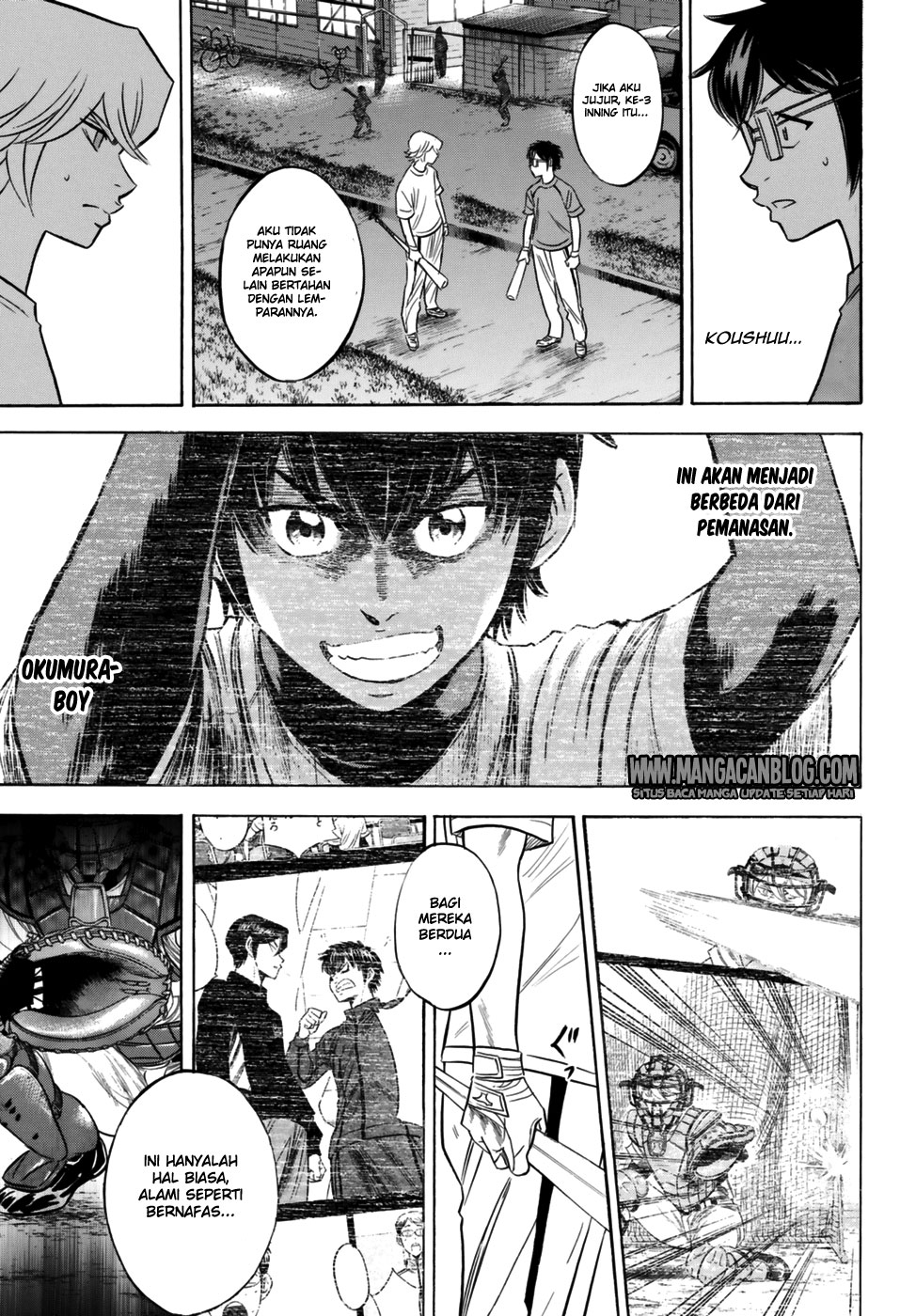 Diamond no Ace Act 2 — Chapter 97, halaman 11