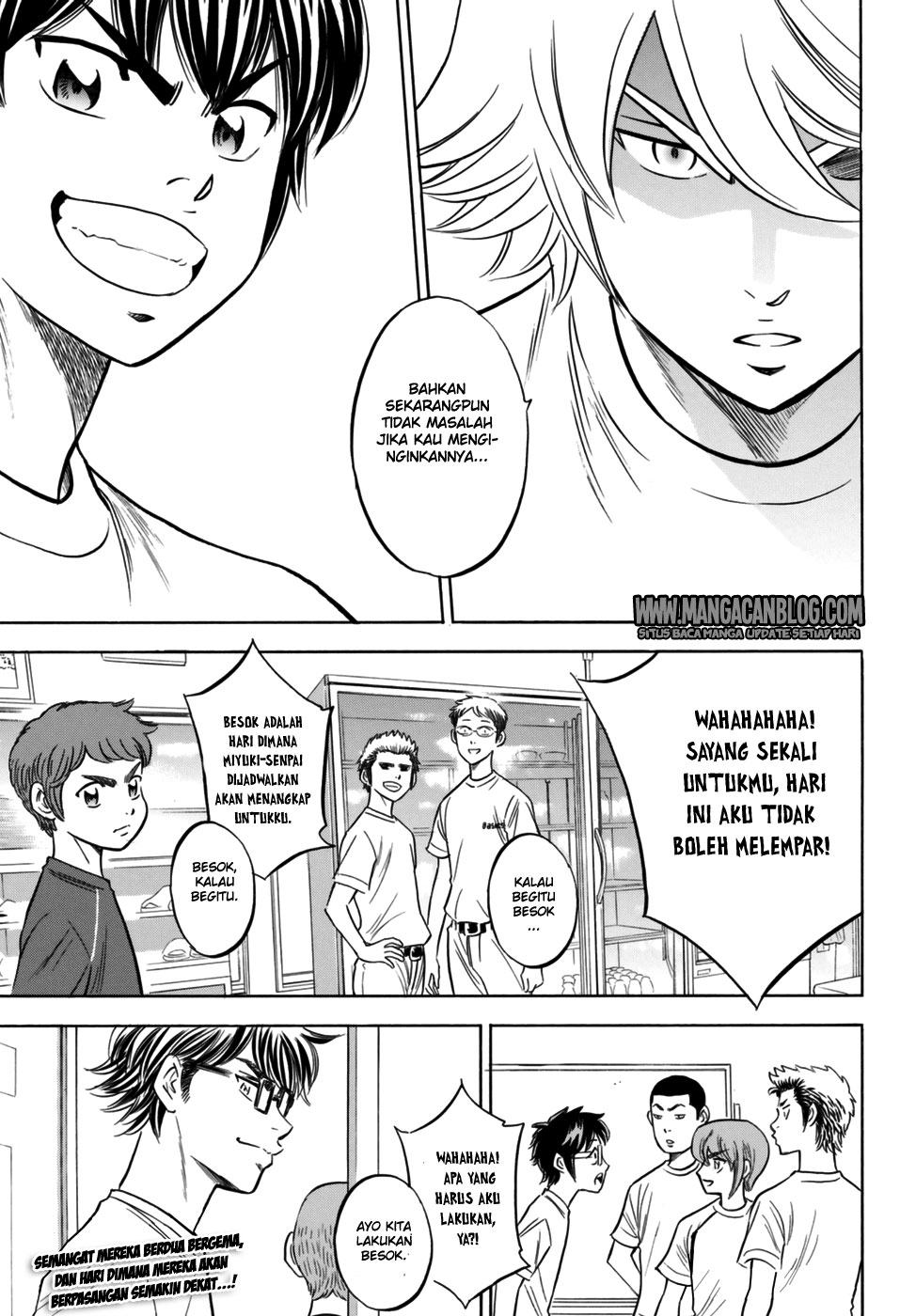 Diamond no Ace Act 2 — Chapter 97, halaman 19