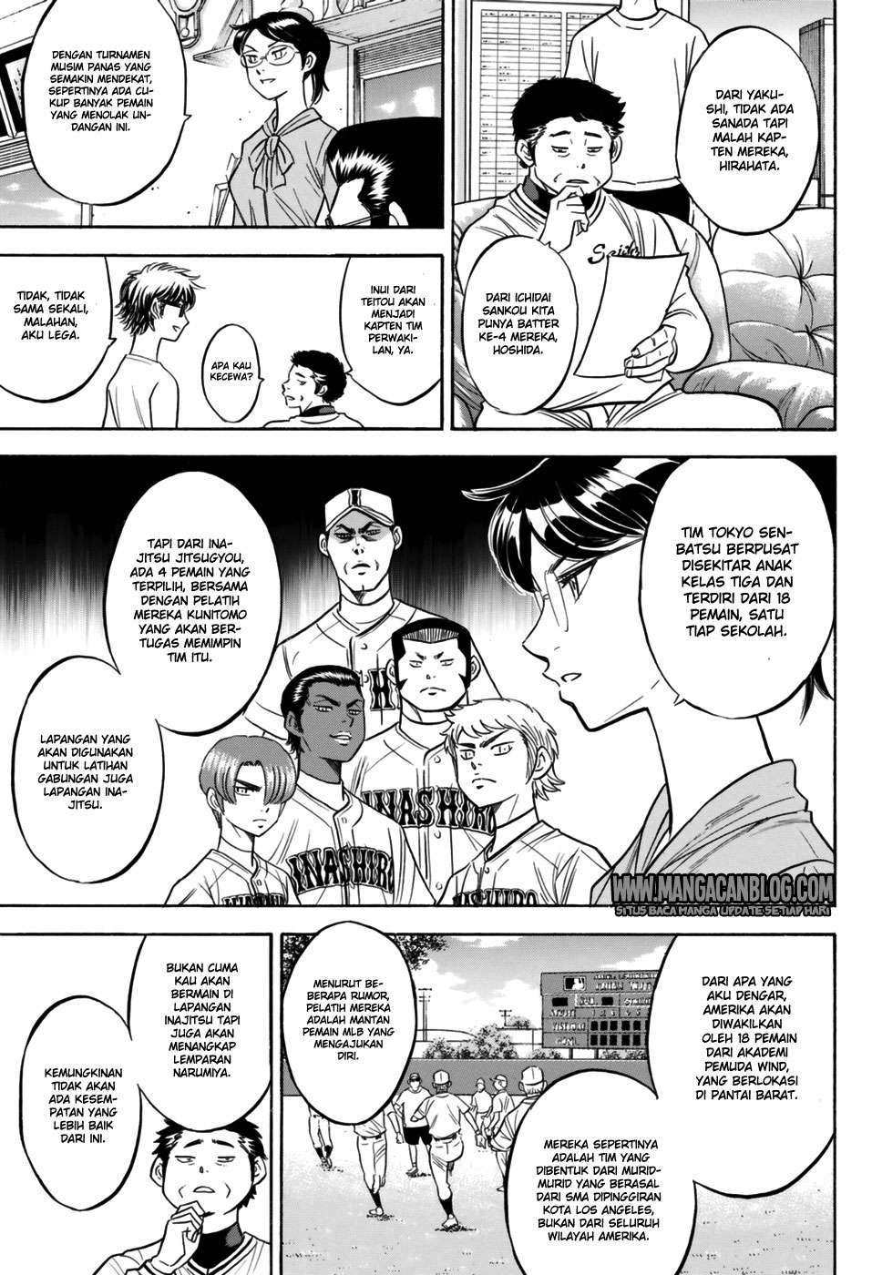 Diamond no Ace Act 2 — Chapter 97, halaman 3