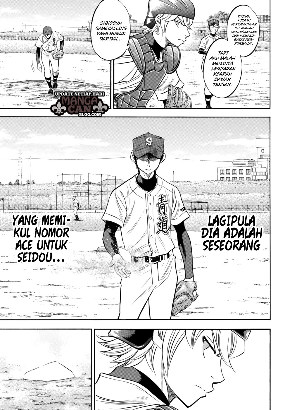 Diamond no Ace Act 2 — Chapter 94, halaman 11