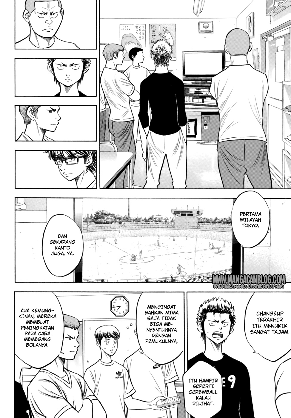 Diamond no Ace Act 2 — Chapter 92, halaman 10