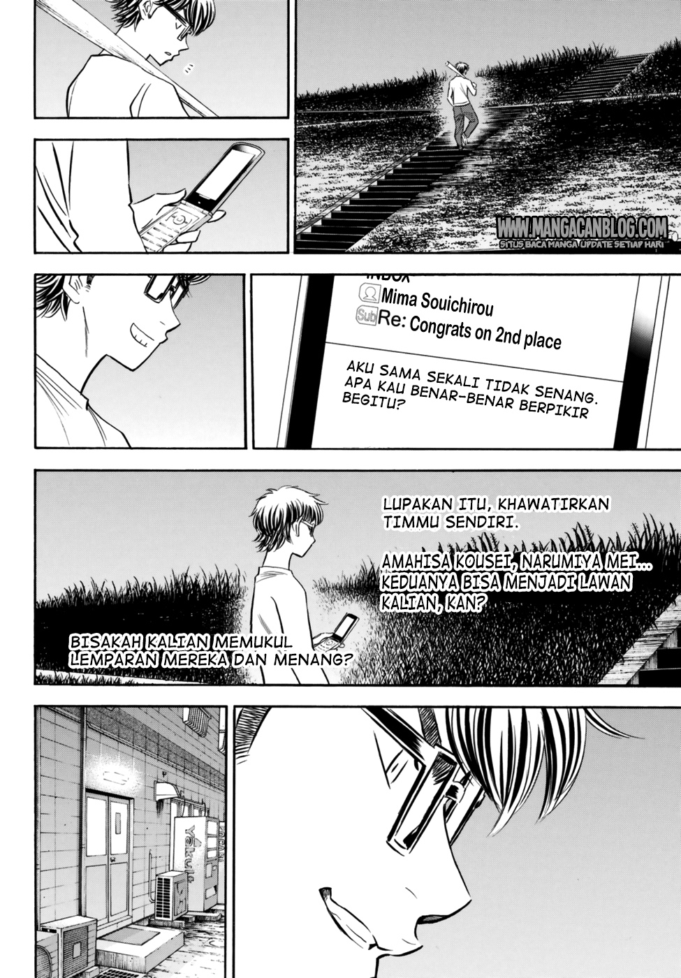 Diamond no Ace Act 2 — Chapter 92, halaman 16