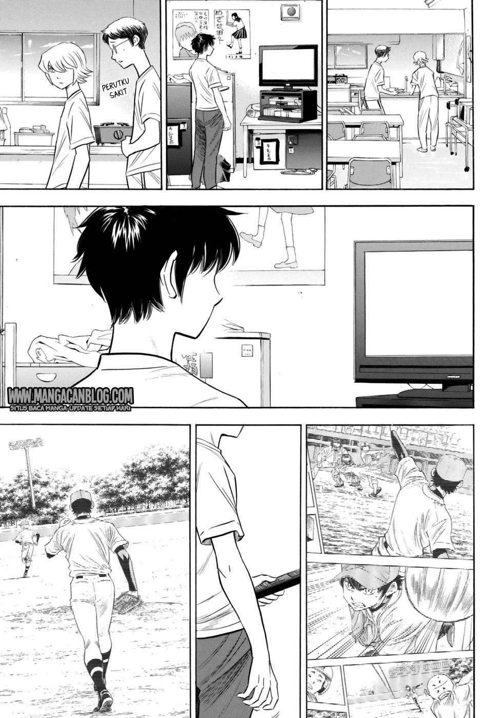 Diamond no Ace Act 2 — Chapter 92, halaman 17