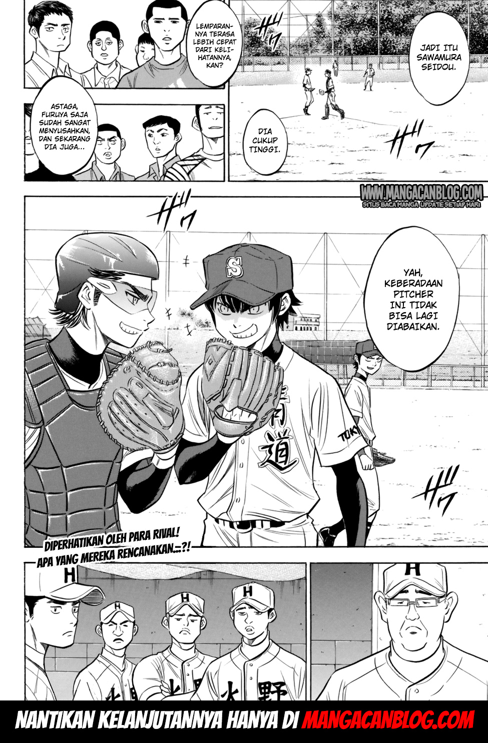 Diamond no Ace Act 2 — Chapter 92, halaman 20