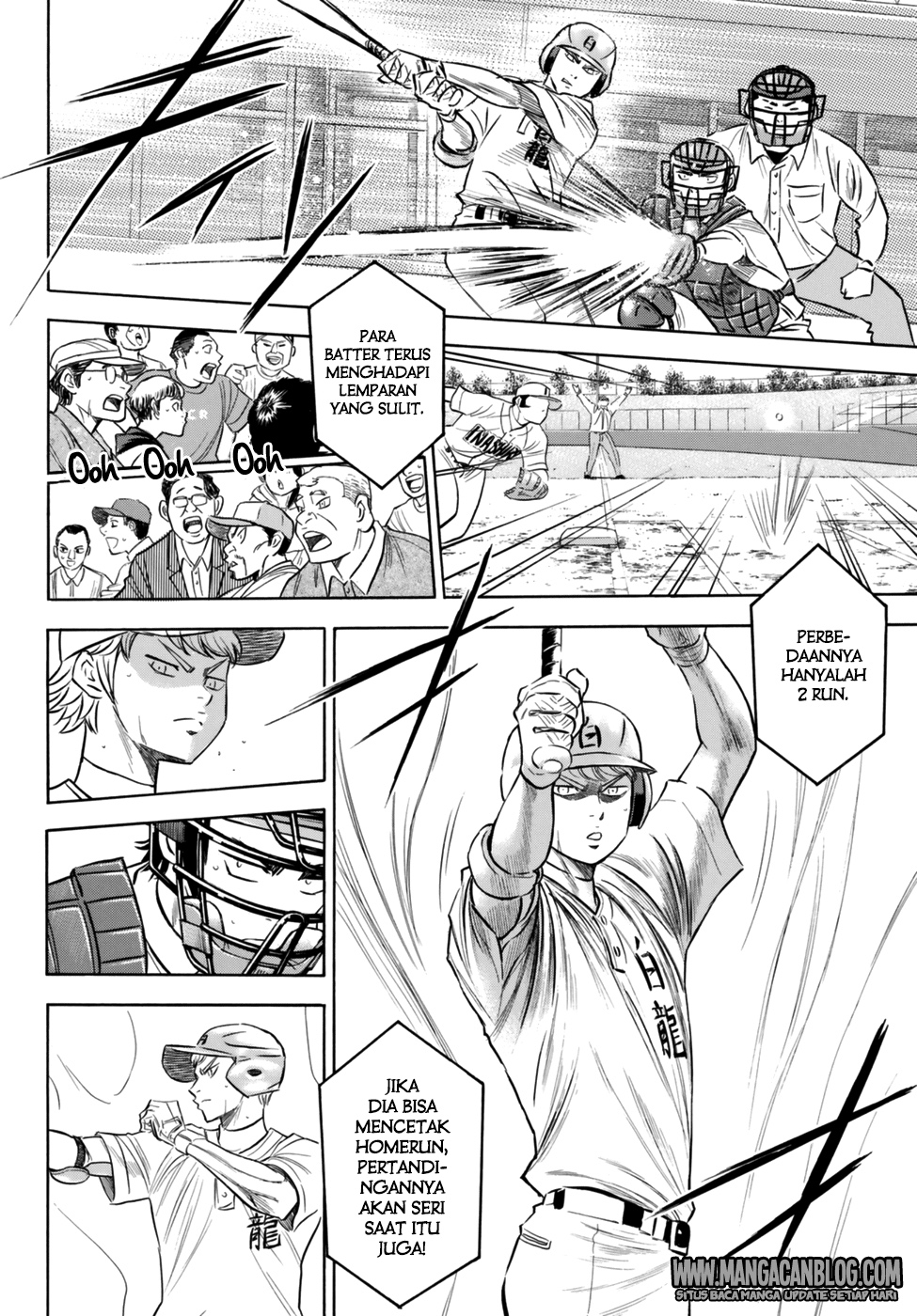 Diamond no Ace Act 2 — Chapter 92, halaman 4