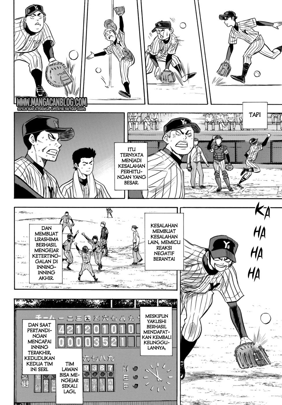 Diamond no Ace Act 2 — Chapter 90, halaman 11