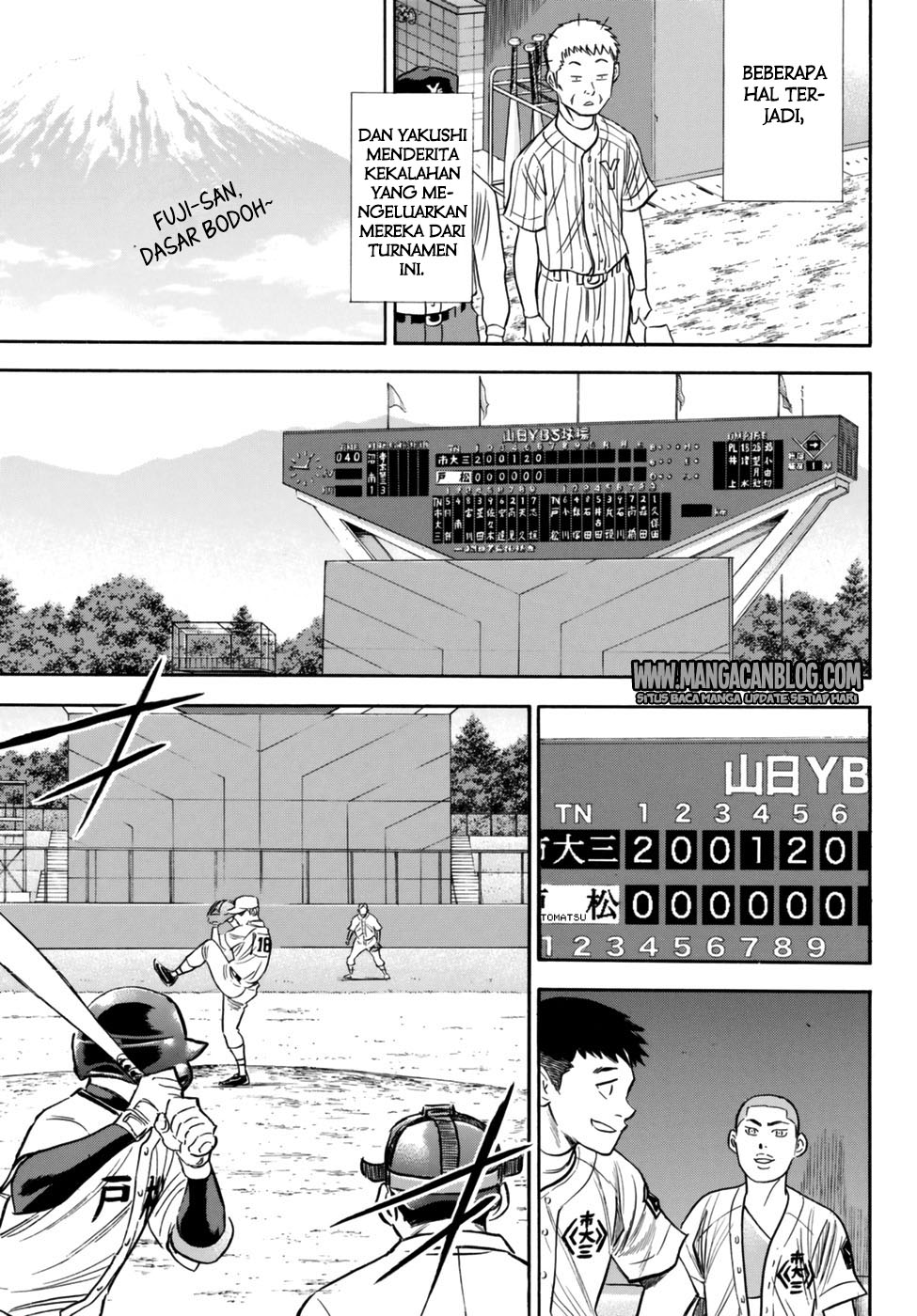 Diamond no Ace Act 2 — Chapter 90, halaman 12