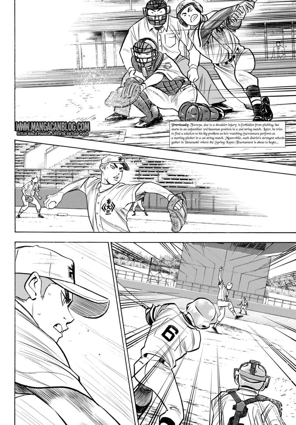 Diamond no Ace Act 2 — Chapter 90, halaman 4