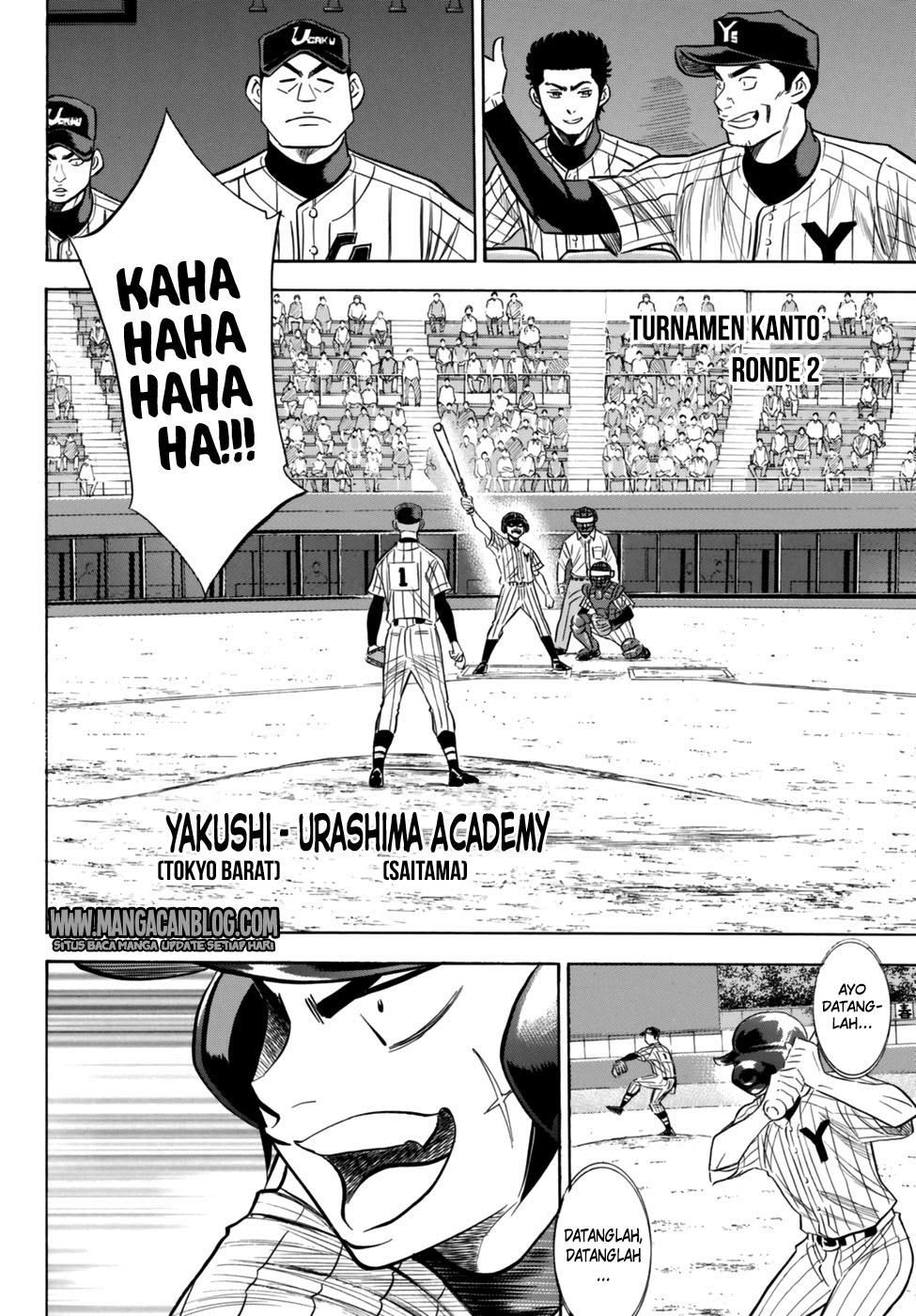 Diamond no Ace Act 2 — Chapter 90, halaman 7
