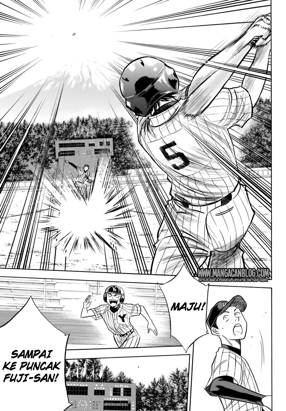 Diamond no Ace Act 2 — Chapter 90, halaman 8