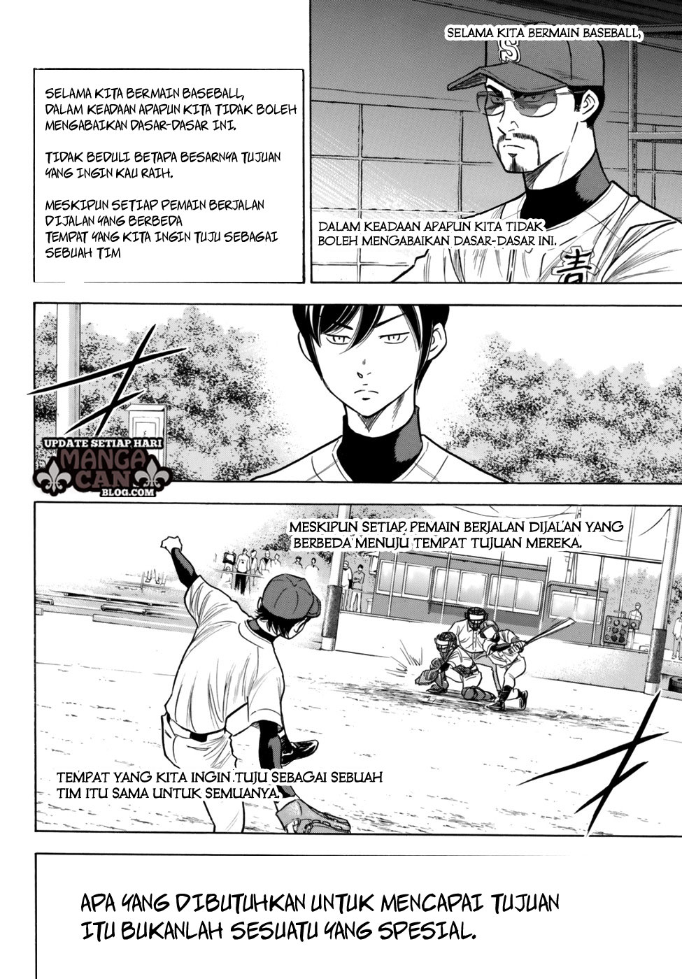 Diamond no Ace Act 2 — Chapter 89, halaman 16