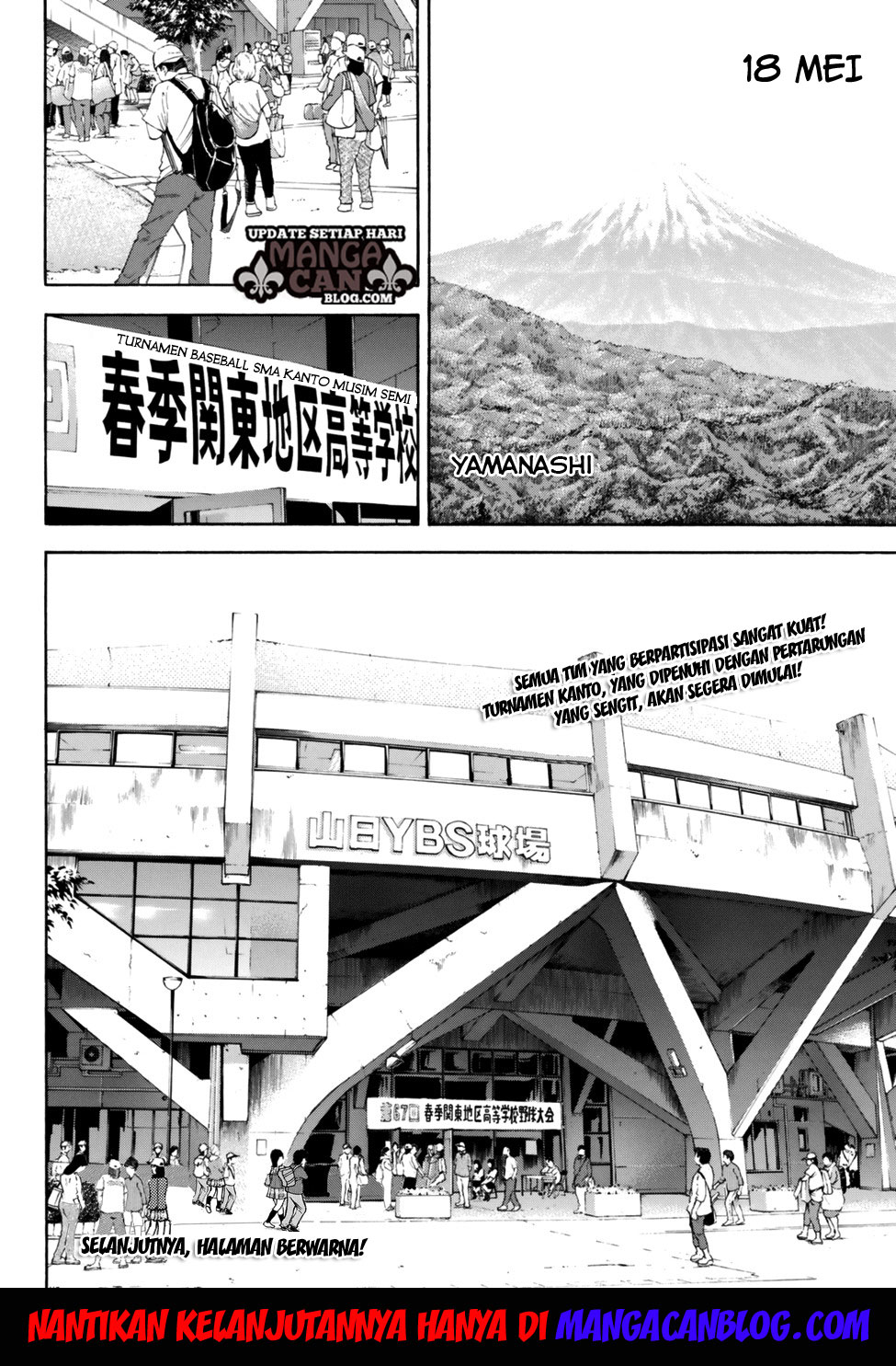 Diamond no Ace Act 2 — Chapter 89, halaman 20