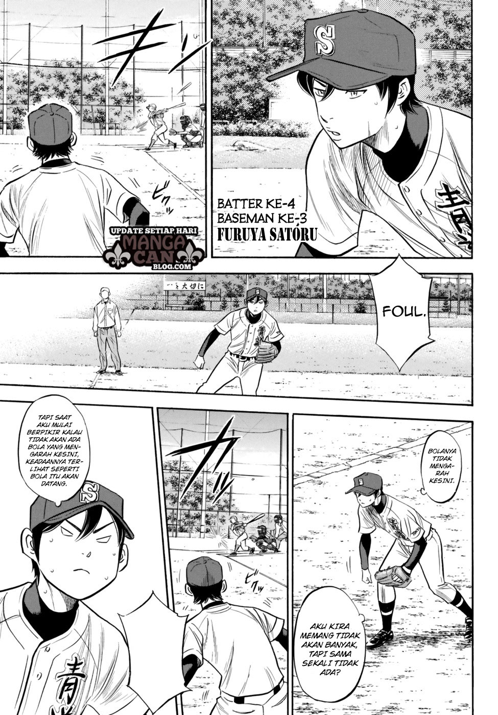 Diamond no Ace Act 2 — Chapter 89, halaman 3