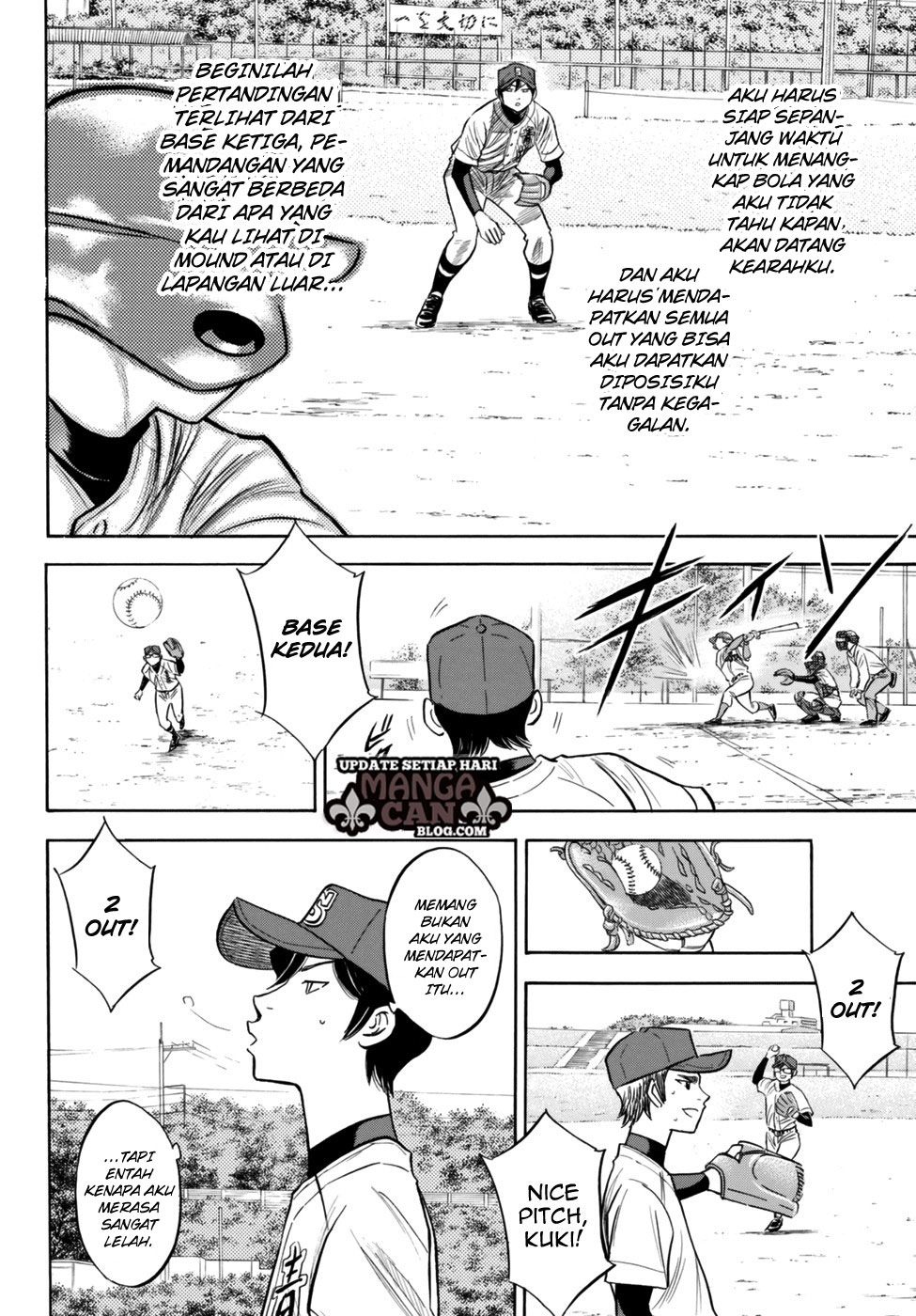 Diamond no Ace Act 2 — Chapter 89, halaman 4