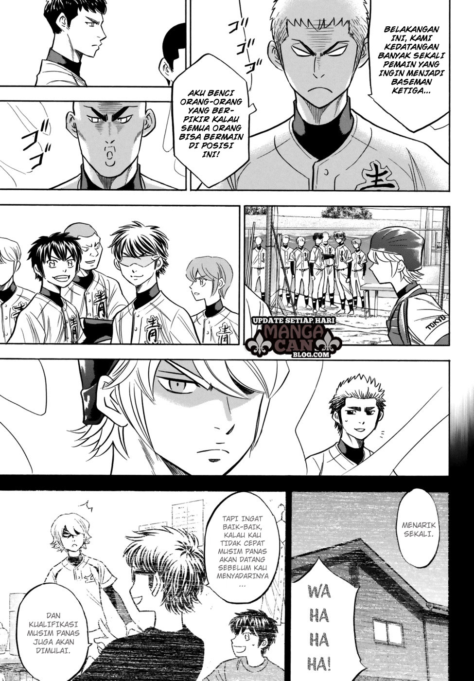 Diamond no Ace Act 2 — Chapter 89, halaman 7