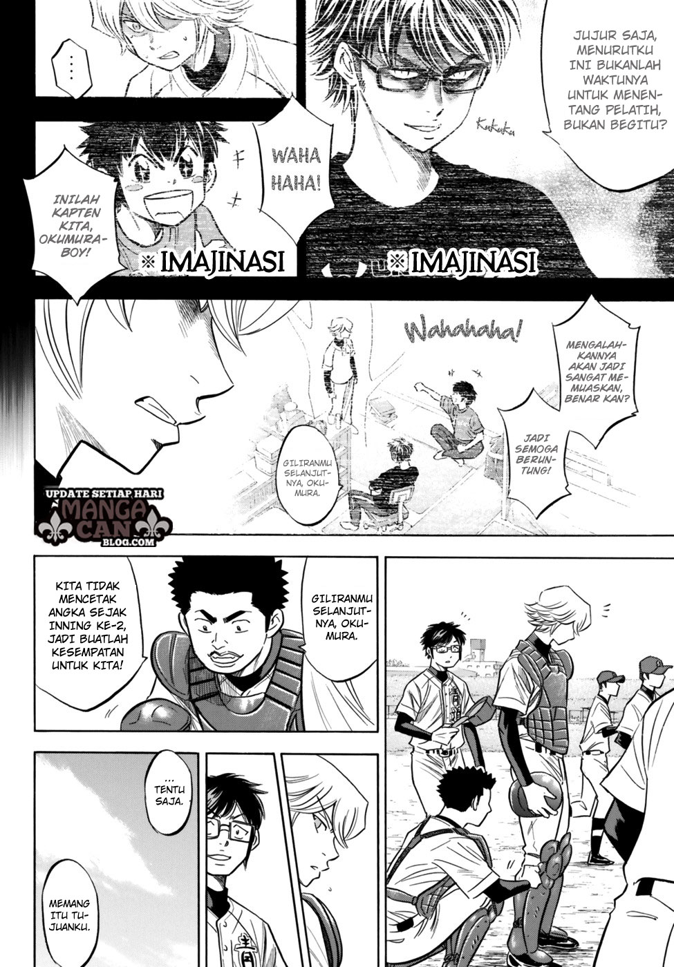 Diamond no Ace Act 2 — Chapter 89, halaman 8