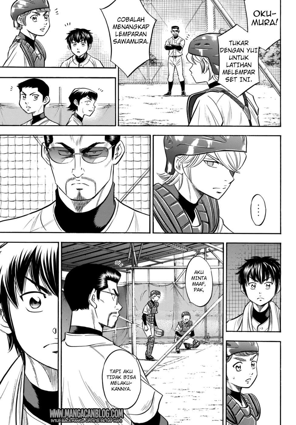 Diamond no Ace Act 2 — Chapter 87, halaman 15
