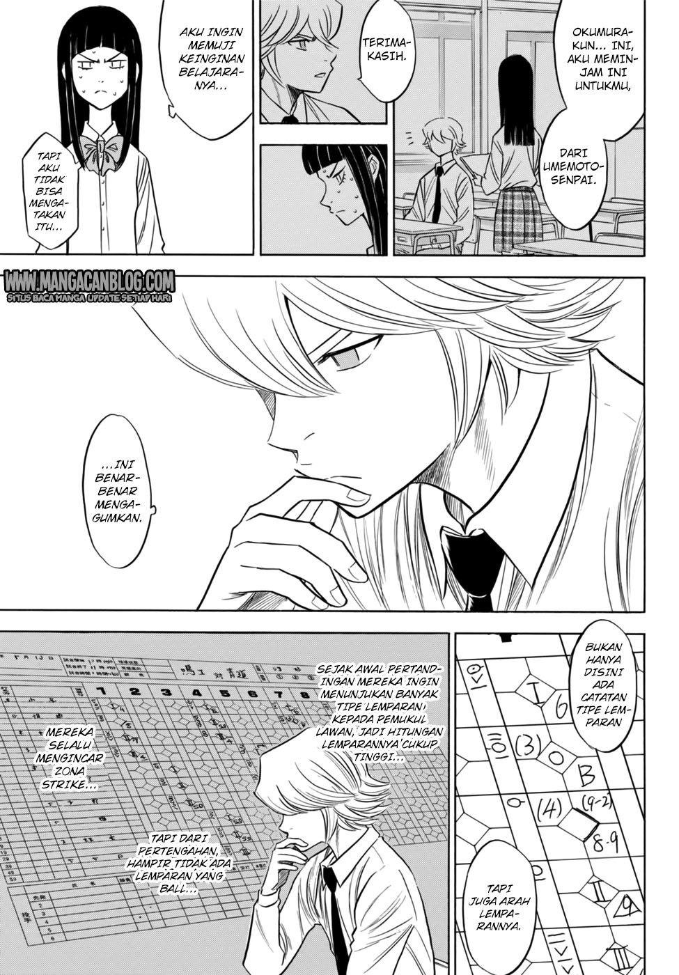 Diamond no Ace Act 2 — Chapter 87, halaman 3