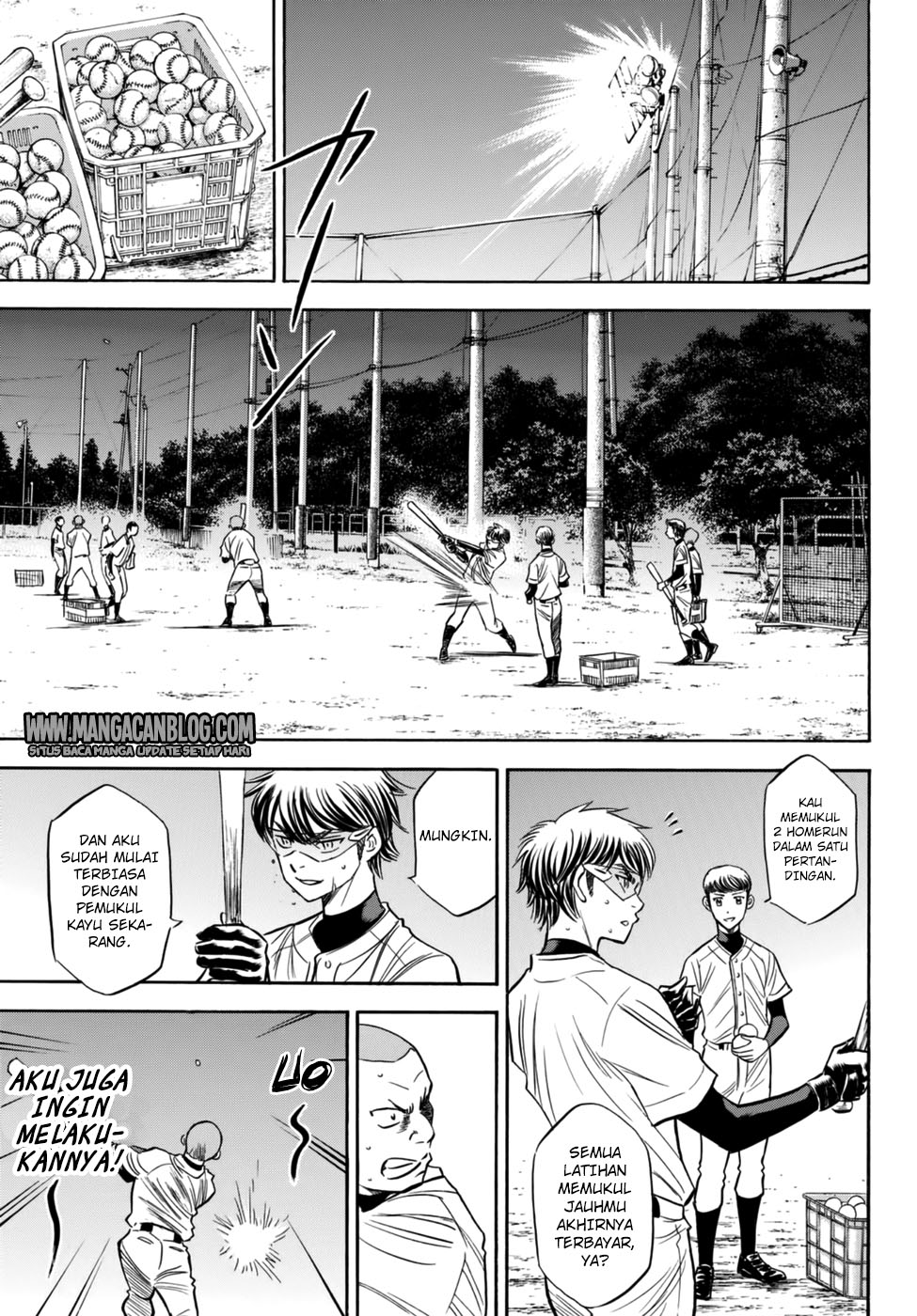 Diamond no Ace Act 2 — Chapter 87, halaman 5