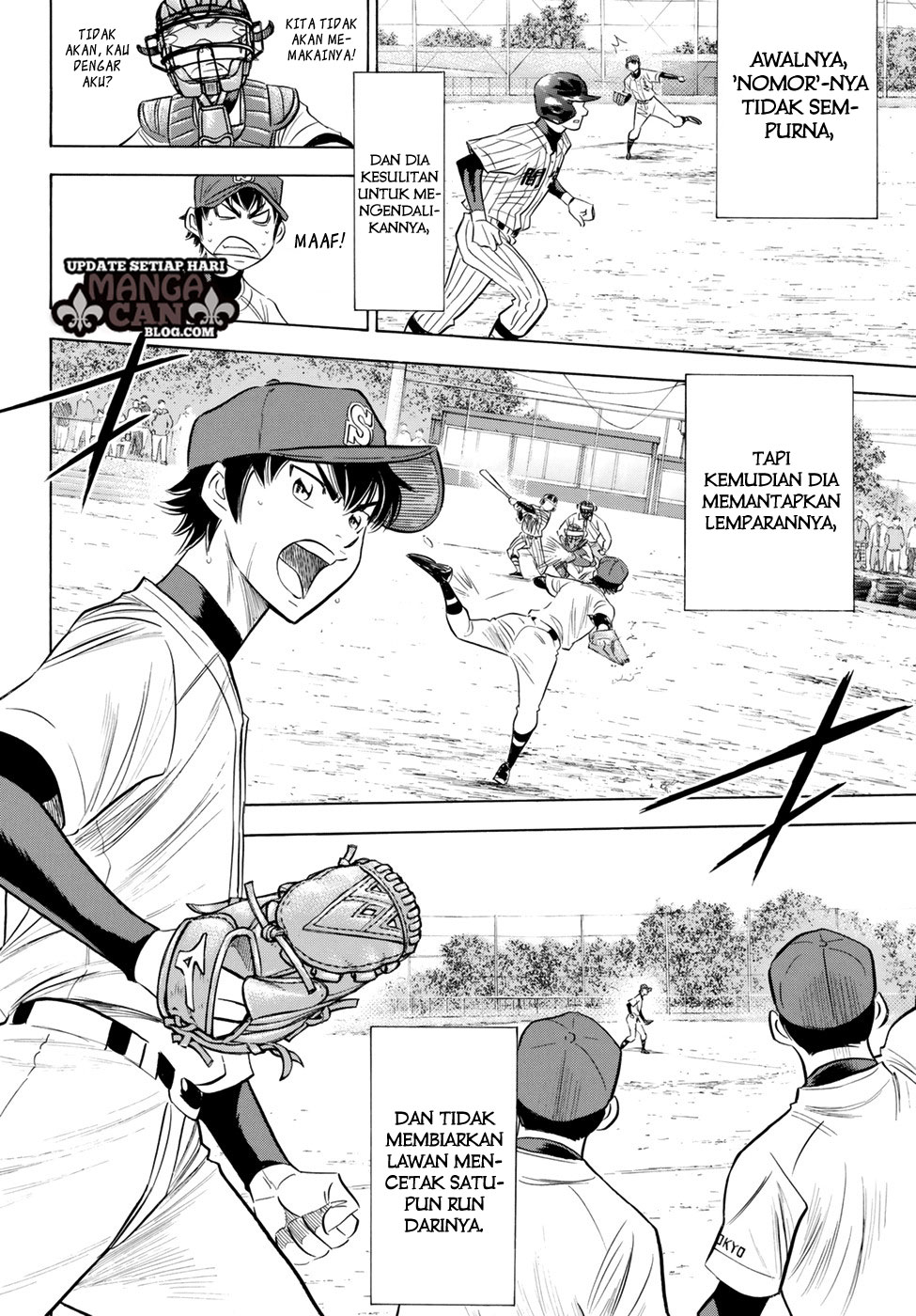 Diamond no Ace Act 2 — Chapter 86, halaman 10