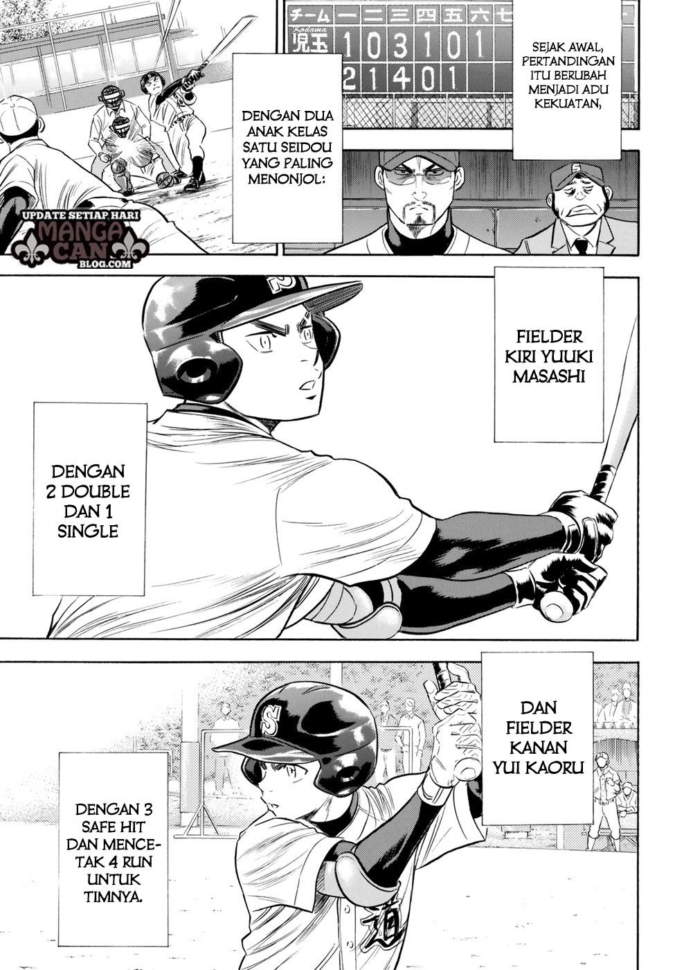 Diamond no Ace Act 2 — Chapter 86, halaman 13