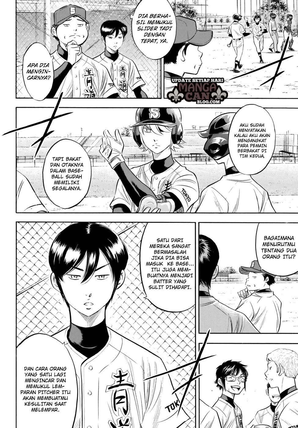 Diamond no Ace Act 2 — Chapter 86, halaman 18